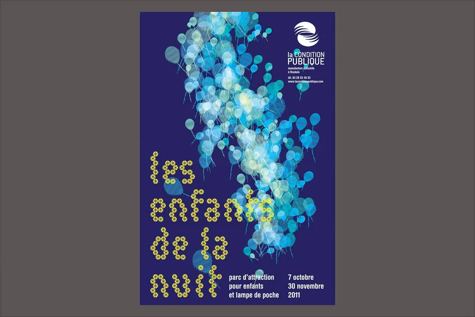 Proposition d’identité visuelle modulaire pour La Condition publique